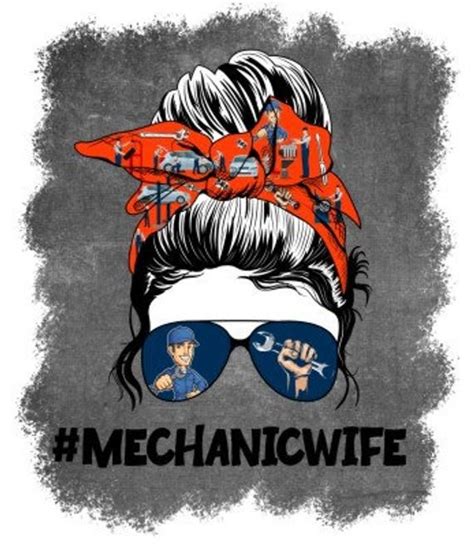 the mechanic's messy wife